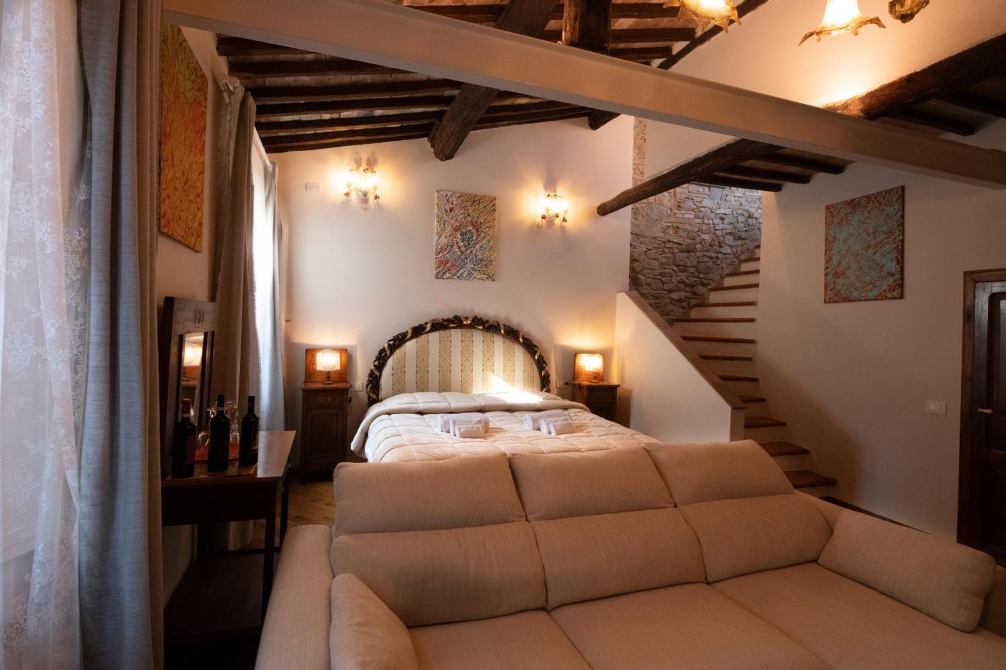 Bed and Breakfast Il Palazzo Del Cardinale Монтальчино Екстер'єр фото